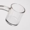 Shop Shooters - 30mm Flat Top Quartz Banger & Slitted Insert - 10mm Male 45º in australian