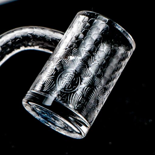 Shop Quave CB - Flat Top Banger Tessellated - XXL - 14mm Male 90º Beveled - "Wicket" in australian