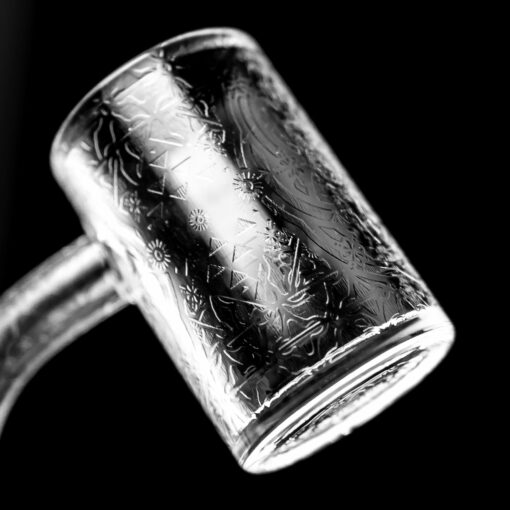 Shop Quave CB - Flat Top Banger Tessellated - XXL - 10mm Male 45º Beveled - "Mana" in australian