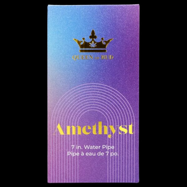 Shop Queen of Bud Amethyst Dab Rig - 7 in. in australian