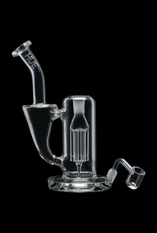 Shop Hue - Whirlpool Dab Rig Clear - 9" in australian