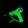 Shop Thicket Spaceout Glow In The Dark Ray Gun Torch in australian