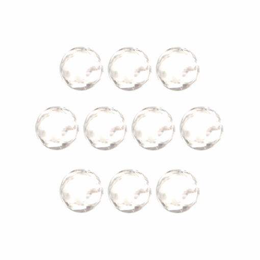 Shop Ruby Pearl Co - Clear Sapphire - 3mm - 10 Pack in australian