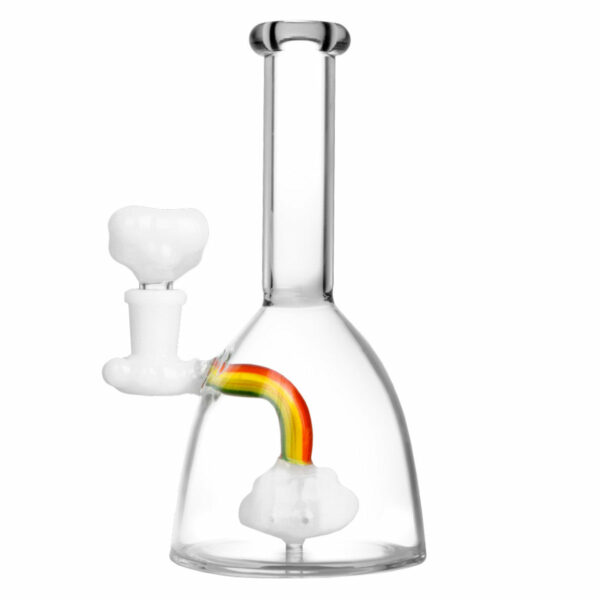 Shop Rainbow Cloud Beaker Bong - Taste the Rainbow in australian
