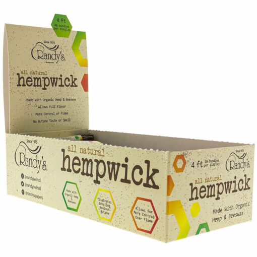 Shop Randy’s All-Natural Hemp Wick - 4 ft Bundle in australian