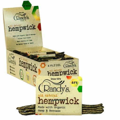 Shop Randy’s All-Natural Hemp Wick - 4 ft Bundle in australian