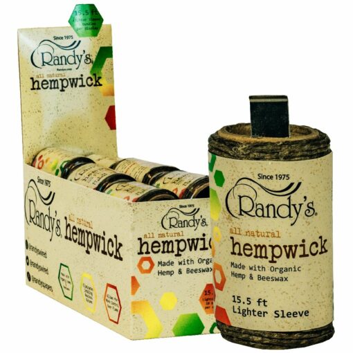 Shop Randy’s Hemp Wick Lighter Sleeve - 15.5 ft Spool in australian