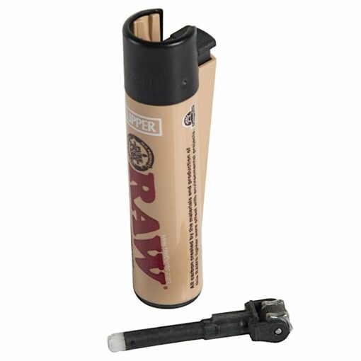 Shop Raw® Refillable Clipper Lighter w. Integrated Poker 🔥 in australian
