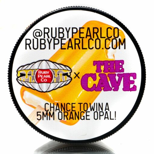 Shop Ruby Pearl Co x The Cave - Pearl Prize Candle - Orange Creamsicle - 1oz in australian