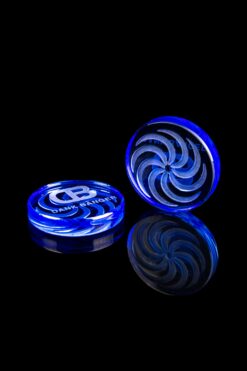 Shop Dank Banger Etched Flat Carb Cap - 2 Pack in australian