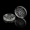 Shop Dank Banger Etched Flat Carb Cap - 2 Pack in australian