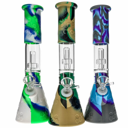 Shop Accurate Hybrid Silicone Beaker Bong in australian