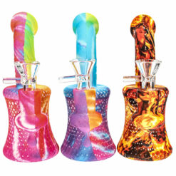 Shop All-Over Graphic Silicone Bongs in australian