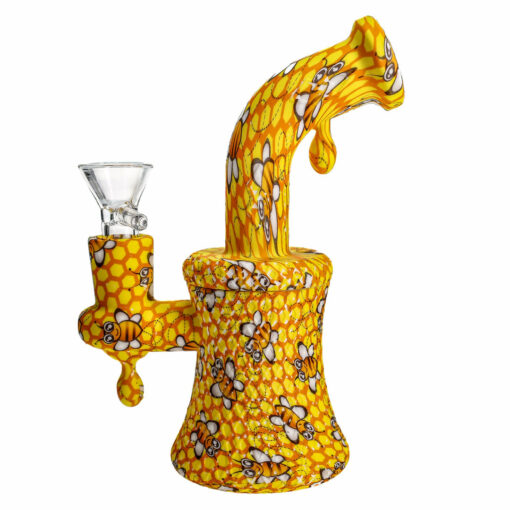 Shop All-Over Graphic Silicone Bongs in australian