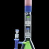 Shop Smoke Cartel Retro Pastel Beaker w/ Dual Tree & Pyramid Perc Water Pipe -19.7 in. in australian