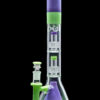 Shop Smoke Cartel Retro Pastel Beaker w/ Dual Tree & Pyramid Perc Water Pipe -19.7 in. in australian