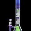 Shop Smoke Cartel Retro Pastel Beaker w/ Dual Tree & Pyramid Perc Water Pipe -19.7 in. in australian
