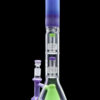 Shop Smoke Cartel Retro Pastel Beaker w/ Dual Tree & Pyramid Perc Water Pipe -19.7 in. in australian