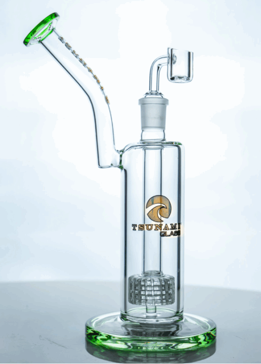 Shop Tsunami Shower Head Glass Dab Rig (11″) - Multiple Colors in australian