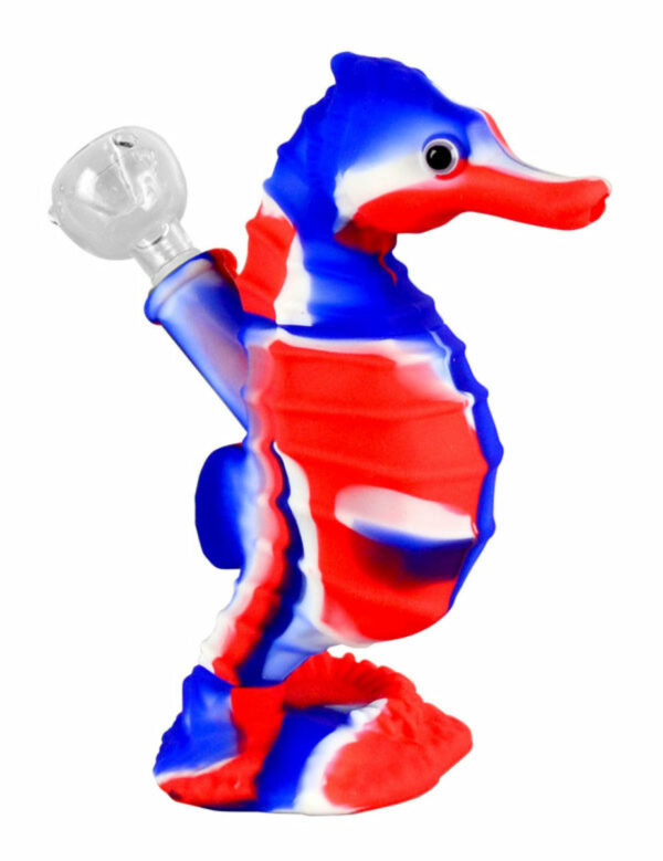 Shop Premium Silicone Seahorse Molded Water Pipe in australian