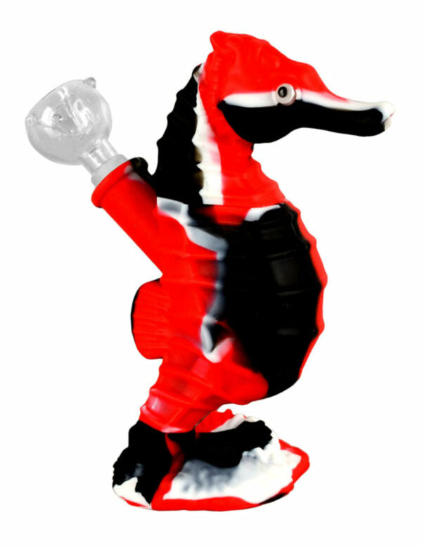 Shop Premium Silicone Seahorse Molded Water Pipe in australian