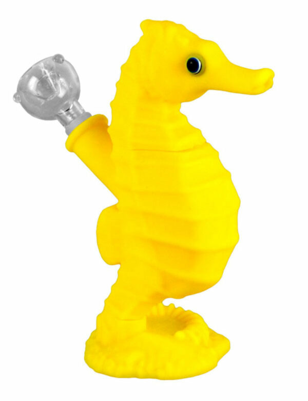 Shop Premium Silicone Seahorse Molded Water Pipe in australian