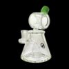 Shop MAV Glass Barrel Top Pyramid UFO Water Pipe in australian