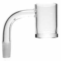 Shop Shooters - 25mm Flat Top Quartz Banger - 10mm Male 90° in australian