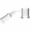 Shop Shooters - 25mm Wide Base Quartz Banger - 14mm Female 45° in australian