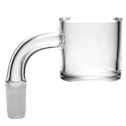 Shop Shooters - 30mm Flat Top Quartz Banger v2 - 10mm Male 90° in australian