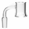 Shop Shooters - 25mm Wide Base Quartz Banger - 14mm Male 90º in australian