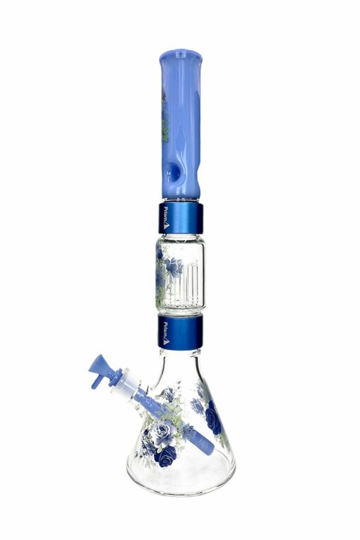 Shop Prism Halo Moonlight Rose Double Stack Modular Bong in australian