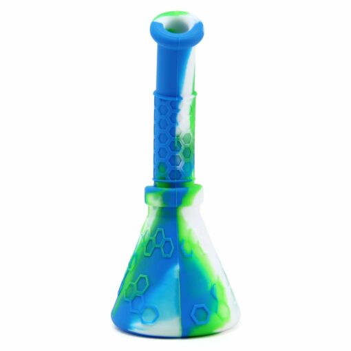 Shop PILOT DIARY Portable 6.4" Silicone Beaker Bong with 14mm Bowl in australian