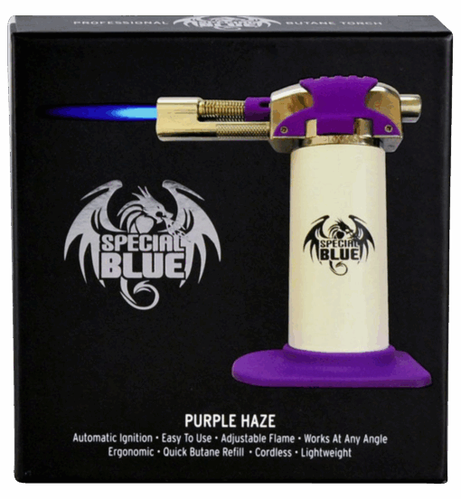 Shop Special Blue Purple Haze Butane Dab Torch in australian