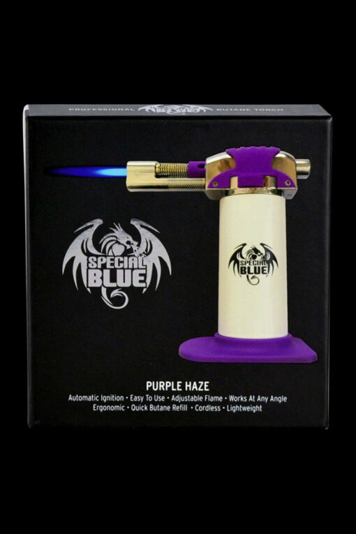Shop Special Blue Purple Haze Butane Dab Torch in australian