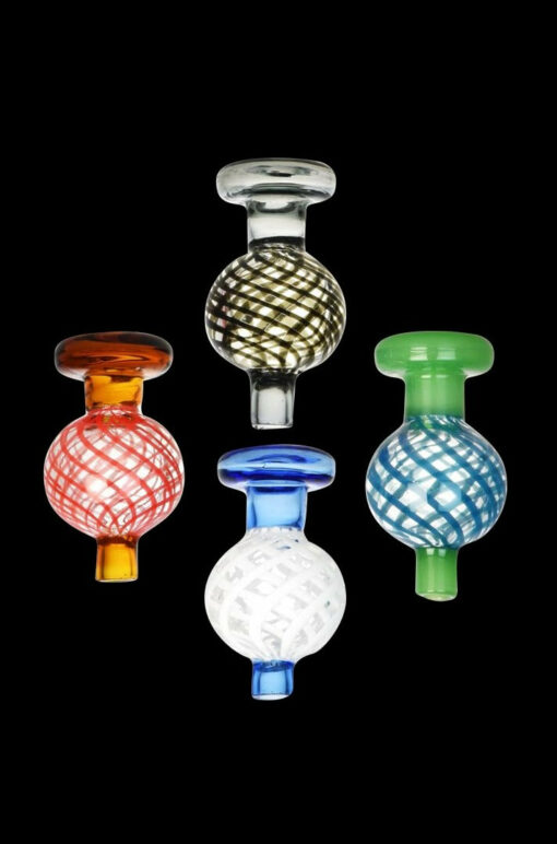 Shop Spiral Wrapped Bi-Color Ball Carb Cap in australian