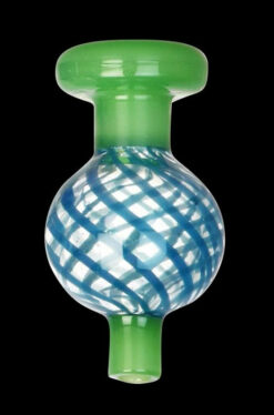 Shop Spiral Wrapped Bi-Color Ball Carb Cap in australian