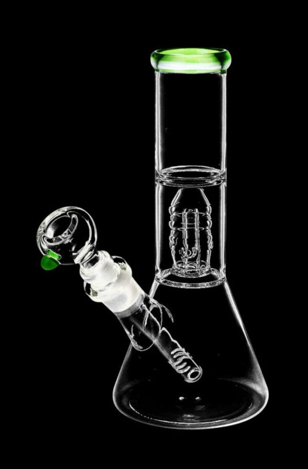 Shop Stacked Showerhead Perc Beaker Water Pipe in australian