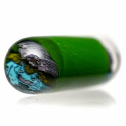 Shop Steve H Glass - Artist Series Pillar - Venusaur - Forest Green in australian