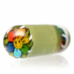 Shop Steve H Glass - Standard Series Pillar - Smiley Flower - CFL Pastel Potion in australian