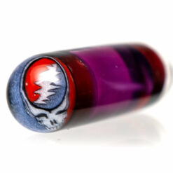 Shop Steve H Glass - Artist Series Pillar - Stealie - Amethyst in australian