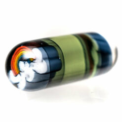 Shop Steve H Glass - Artist Series Pillar - Rainbow Cloud - CFL Potion in australian