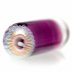 Shop Steve H Glass - Artist Series Pillar - Classic Rainbow Mandala - Amethyst in australian