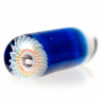 Shop Steve H Glass - Artist Series Pillar - Classic Rainbow Mandala - Cobalt in australian