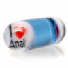Shop Steve H Glass - Artist Series Pillar - I Love Anal - Blue Dream in australian
