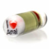 Shop Steve H Glass - Artist Series Pillar - I Love Anal - CFL Potion in australian