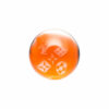 Shop Steve H Glass - Artist Series Pearl - Orange & White Monogram in australian