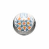 Shop Steve H Glass - Premium Series Pearl - Red & Blue Star Mandala in australian