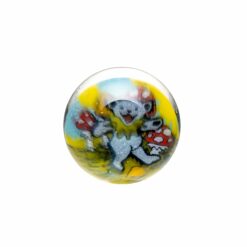 Shop Steve H Glass - Standard Series Pearl - Mushroom Dancing Bear in australian