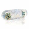 Shop Steve H Glass - Premium Series Pillar - Green & Orange Compass Mandala - Ghost in australian